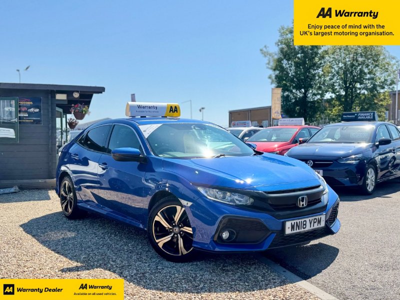 2018 Honda Civic 1.6 i-DTEC SR Hatchback 5dr Diesel Manual Euro 6 s/s 120 ps