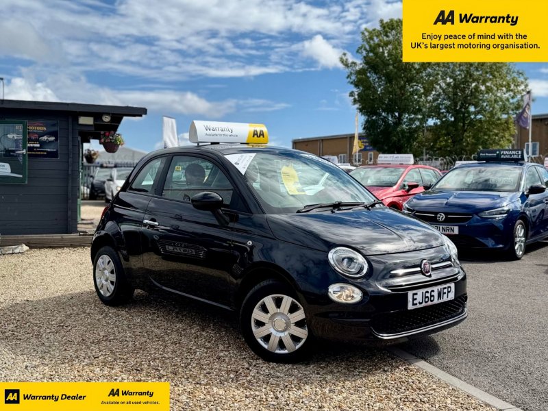 2016 Fiat 500 1.2 Pop Hatchback 3dr Petrol Manual Euro 6 s/s 69 bhp