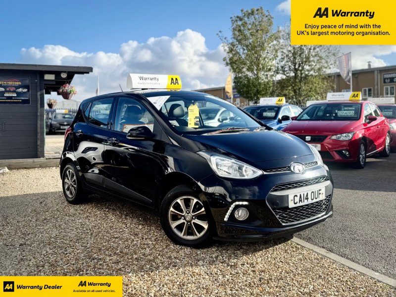 Black Hyundai i10 1.2 Premium Hatchback 5dr Petrol Manual Euro 5 87 ps