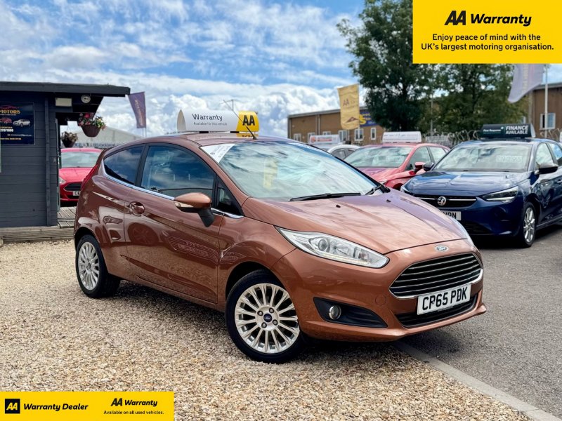 2016 Ford Fiesta 1.0 Titanium Hatchback 3dr Petrol Manual Euro 5 s/s 80 ps