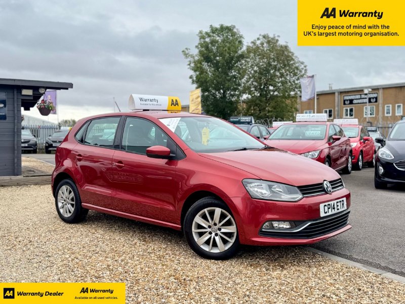 2014 Volkswagen Polo 1.0 BlueMotion Tech SE Hatchback 5dr Petrol Manual Euro 6 s/s 60 ps