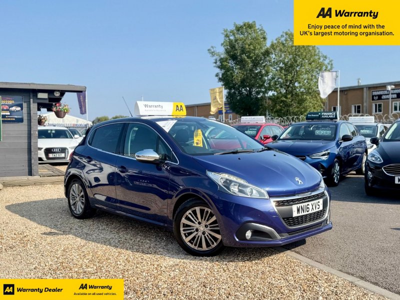 2016 Peugeot 208 1.6 BlueHDi Allure Hatchback 5dr Diesel Manual Euro 6 s/s 75 ps