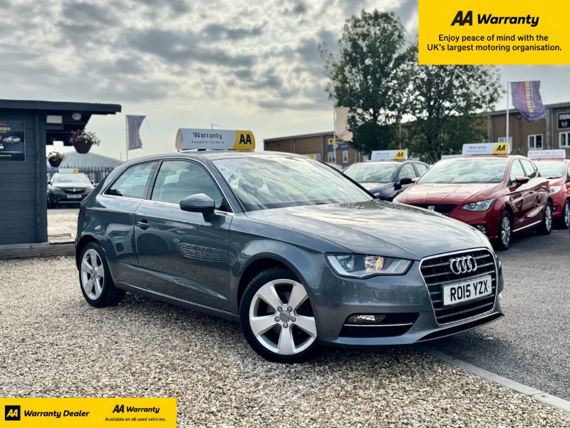 Grey Audi A3 1.4 TFSI CoD Sport Hatchback 3dr Petrol S Tronic Euro 6 s/s 150 ps